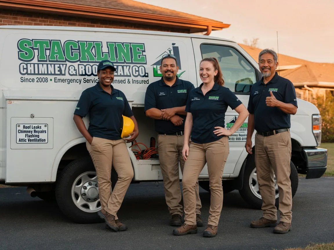Chimney flashing repair company in Holt, MI